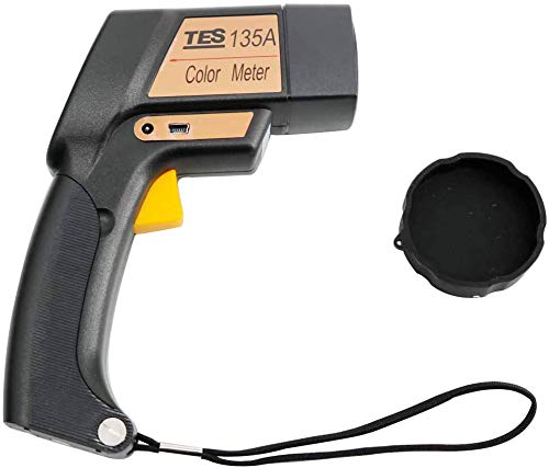 Raesung TES-135A Medidor de cores portátil Medidor de coloriMéter com datalogger USB TES135A