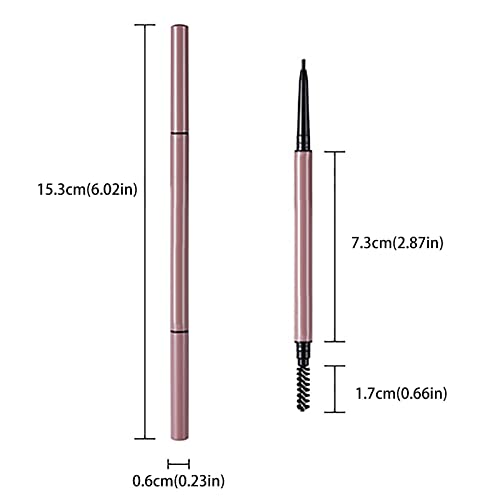 Testa maquiagem estilista de lápis lápis impermeável lápis Ultra fino lápis mecânicos Desenham sobrancelhas pequenas e preenchem áreas