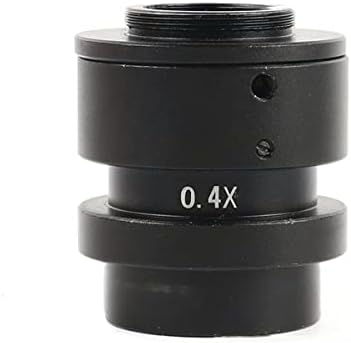 Acessórios para microscópio 0,4x 1x Adaptador de lente mono industrial, lente zoom wd-100 0,7x-5x ampliação ajustável 200x 500x laboratório consumíveis