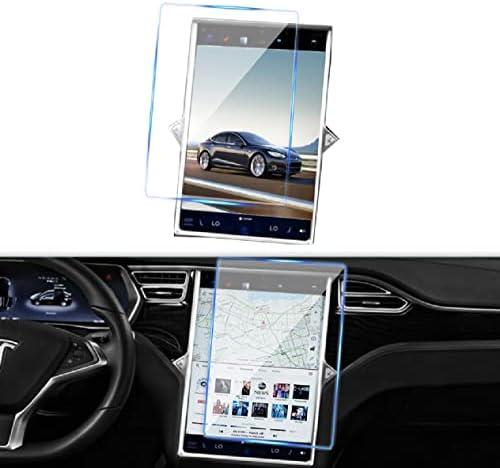 Protetor de tela de vidro temperado Soltech Premium HD 17 Protetor de tela projetado para Tesla Model S 2013 2014 2015 2017 2018