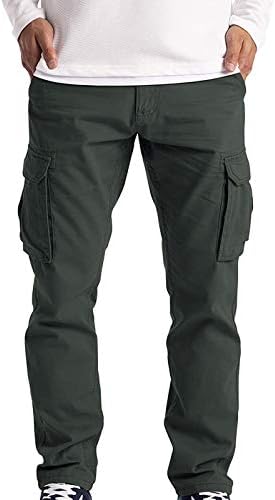 Calça de carga de palito de fósforo Trabalho de combate Cargo calças de bolso completo de bolso de bolso