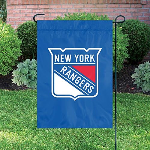 O animal da festa NHL New York Rangers Premium Garden Flag, 12,5 x 18 polegadas