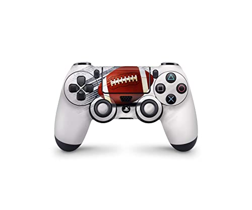 Zoomhitskins PS4 Controller Skin, compatível para o controlador PlayStation 4, esportes de futebol, durável, fit ps4,