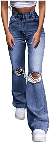 Jeans de cintura alta do Lowprofile Womens Girls adolescentes y2k pernas largas calças de jeans folgadas calças de streetwear