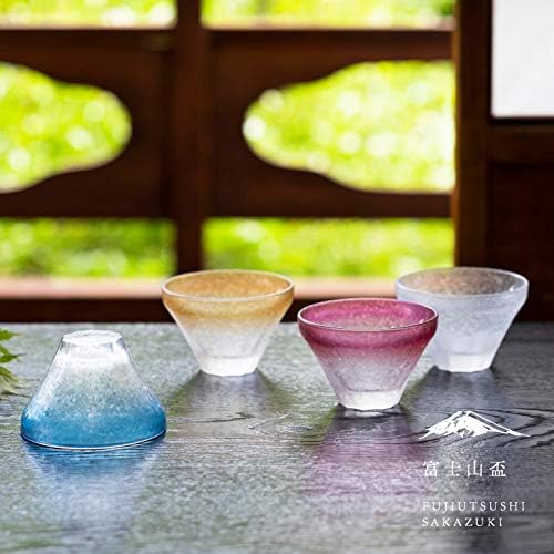 ADERIA 9569 Cup, Monte Fuji, White, 2,8 fl oz, [Fuji Utsushi Inogui/Ochoko/Sake Glass], feito no Japão, vem em uma caixa de