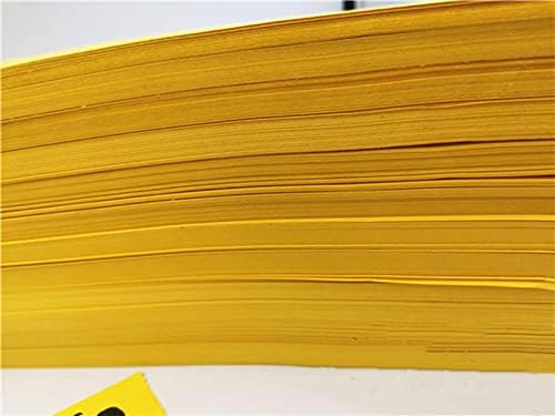 Suprimentos taoístas de 100pcs de 100pcs, bom papel amarelo, papel amarelo em branco, papel em branco, papel em branco de boa sorte
