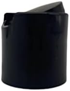 12 pacote - 8 oz - garrafas de plástico rosa Cosmo - tampa de disco preto - para óleos essenciais, perfumes, produtos
