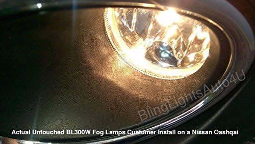 Xenon Halogen Fog Lights Lights para 2014-2018 Nissan Qashqai
