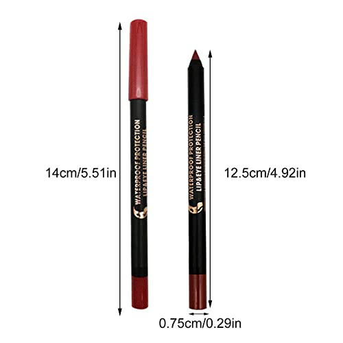 Corretivo da pálpebra de outfmvch 15 delineador colorido caneta de caneta de caneta caneta de sombra