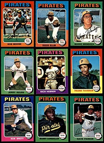 1975 O-Pee-Chee Pittsburgh Pirates perto da equipe set Pittsburgh Pirates VG/Ex+ Pirates