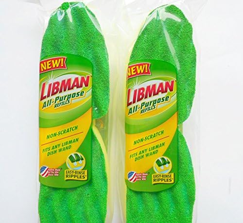 Limpeza de lanchonetes de esponja de esponja Libman Libman para todos os fins feitos nos EUA Lavagem de lavar louça