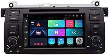 Rádio estéreo de carro Swtnvin compatível com BMW 3 Series 1999 2000 2001 2002 2003 2004 rover75 mg zt android 11 octa-core 2g ram 32g