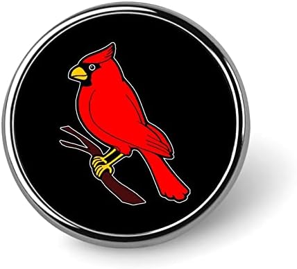 Birds do norte do norte do norte de broche Round Broche Pin Citch de metal personalizado para homens e mulheres acessórios