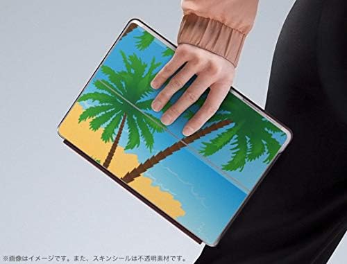 capa de decalque de igsticker para o Microsoft Surface Go/Go 2 Ultra Thin Protective Body Skins 001347 Southern Country Palm Tree Sea