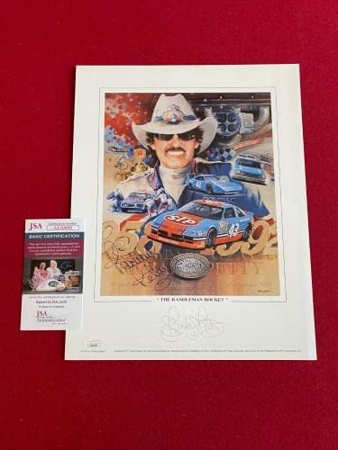 1993, Richard Petty, autografado 11x14 Limited Print - Fotos autografadas da NASCAR