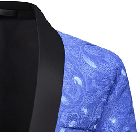 Jaqueta de Tuxedo Mens Blazer Blazer Printing Jackets Bronzing Ternos de Casamento Casaco Um Botão Cardigã de traje de vestuário