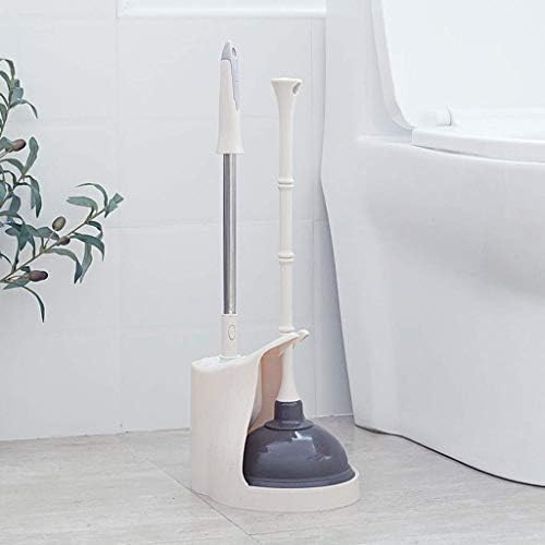 Escova de limpeza do vaso sanitário Multifunction haniting ， pinças e escova de tigela combina ， escova de vaso sanitário com