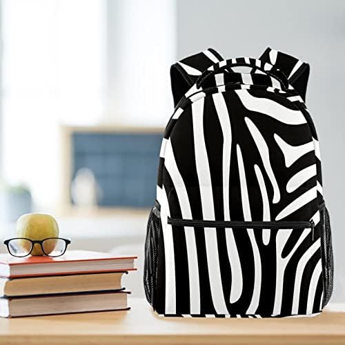 Zebra Prints Mochilas Meninas Meninas Meninas Bola de Livro Viagem Camping Camping Daypack Rucksack