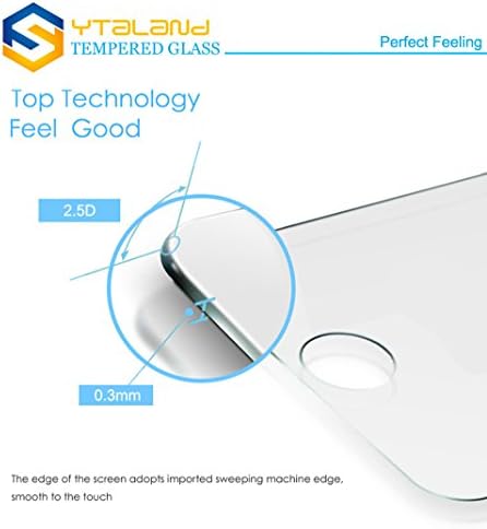 Caso YTaland for Nokia 5.4, com protetor de tela de vidro temperado de 2 x. Cristal Clear Silicone Chopfronsof TPU Bumper
