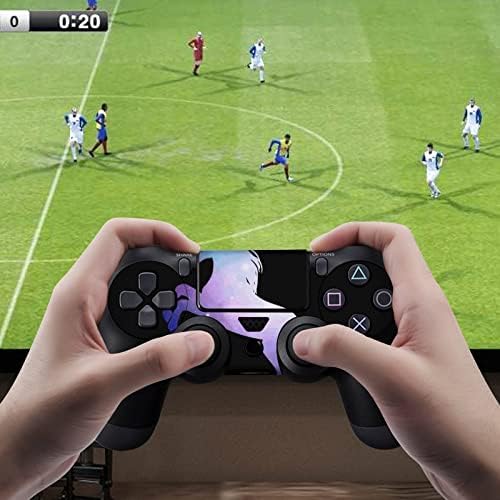 Galaxy Unicorn Decal Cober Stick para PS4 Slim PS4 Pro Decalk Sticker Compatível com o controlador PS4 engraçado