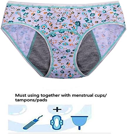 Adolescente menstrual cueca garotas de proteção à prova de vazamento Panties Mulheres no primeiro período do kit de partida