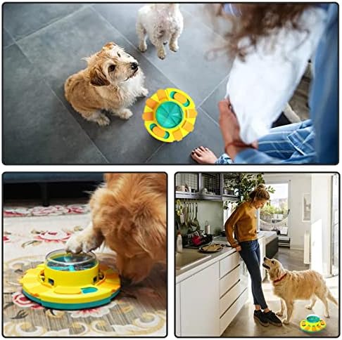 Toys de cachorro Toys para cães Toy interativo para cães para QI Ajuda a animais de estimação Digestão, brinquedo interativo