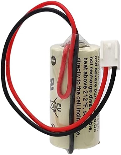 DCYNXC 1800MAH 3V 2/3A Bateria de dióxido de manganês de lítio para Sanyo FDK CR17335SE com plugue para Epson RC Controller Battery