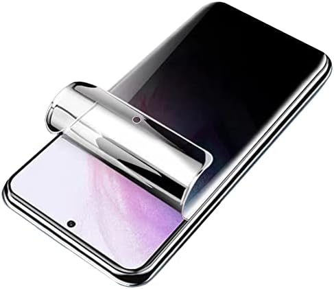Yiiloxo Hydrogel Film Privacy Screen Protector Compatível com Samsung Galaxy S21+ / Galaxy S21 Plus [Anti-Spy] Alta sensibilidade Filme de proteção suave [não tempered vidro]