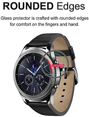 SuperShieldz projetado para protetor de tela de vidro temperado Amazfit, anti -scratch, bolhas sem bolhas