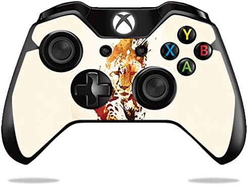 Mightyskins Skin Compatível com o Microsoft Xbox One ou um S Controller - Cheetah Splatter | Tampa de vinil protetora, durável