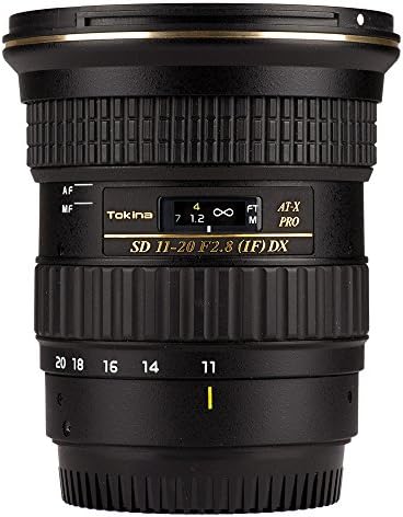Tokina ATXAF120DXC 11-20mm f/2.8 Pro DX Lente para Canon EF, Black