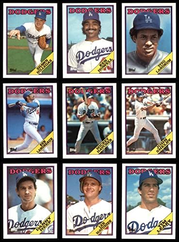 1988 Topps Los Angeles Dodgers Equipe Los Angeles Dodgers NM/MT Dodgers