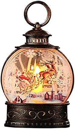 Mini Christmas Light Combattop para vela de Natal liderada com Decoração LED Vintage Candle Outdoor Light Tea Decoration & Hangs