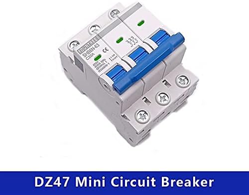 BELOF 1PCS Breaker 3 Pólo DIN 400V ~ Mini Caixa de Distribuição da Mini Chave de Ar