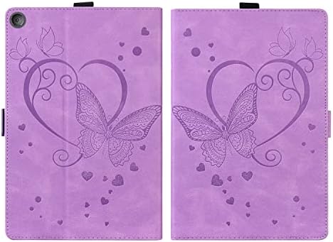 Tablet PC Case compatível com Kindle Fire HD 8 Tablet 2018/2017/ Caso 8/7/6th Butterfly Combando Stand Protetive Capa