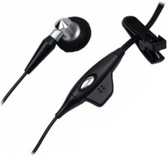 Fone de ouvido com fio mono e fone de ouvido único com fone de ouvido de 3,5 mm compatível com Motorola Moto E5 Plus - Moto E6 -