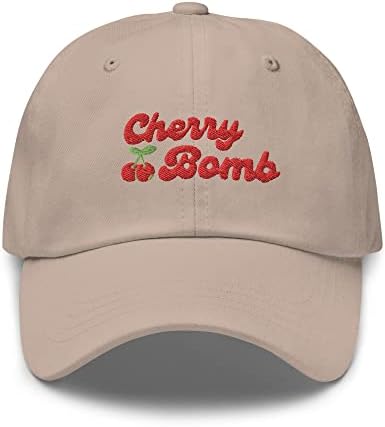 Cherry Bomb Retro Pai Hat Hat Rockabilly 70's Cap