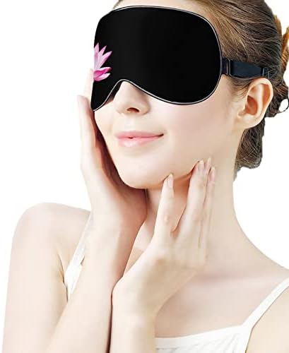 Lotus Flower Blacholed Mask Dleming Night Shade Capa Olhos Ajusta Ajustável com Gráfico Funny For Mulheres