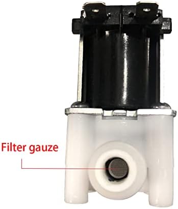 Válvula solenóide de água Xinwoo, DC 24V de 1/4 de polegada OD, ajuste rápido de conexão, válvula de alimentação de entrada para