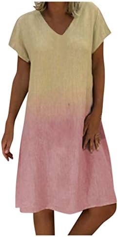 Vestido de camiseta da túnica feminina da momfei
