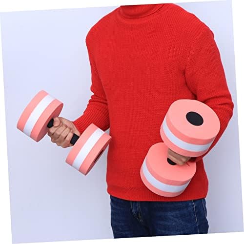 Kisangel 2pcs halteres ajustáveis ​​Terno de bolha de barra ajustável para adultos nadando halteres halteres halteres aeróbicos de água halteres halteres halteres hidrómas hidrómas de água para piscina