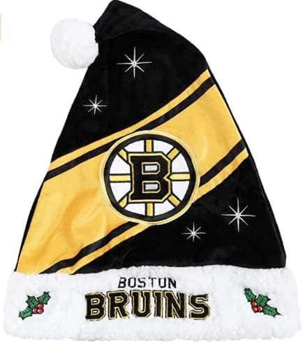 FOCO NHL Team Logo High End Holiday Santa Cap Hat