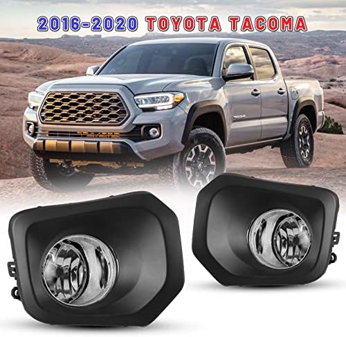 Montagem de luzes de neblina para 2017 2018 2019 2020 2021 2022 Toyota Tacoma SR / SR5 Switch & Wiring Kit incluído