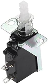 Interruptor de micro interruptora gooffy 100pcs chave de auto-bloqueio de auto-bloqueio KCD-A10 SW-3 A04 Power Switch 2pin Spring