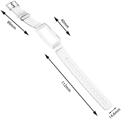 Cante F. Ltd relógio Strap Compatível com Fitbit Luxe/Inspire/Inspire HR/Inspire 2/ACE 2/ACE 3 Smartwatch Rastreador