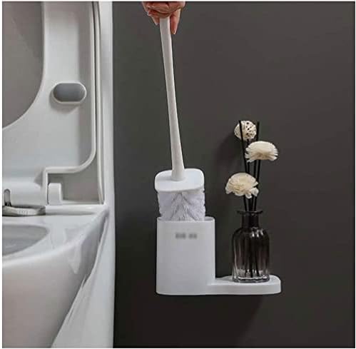 Escova de vaso sanitária para escova de vaso sanitário e suporte de banheiro plástico, pincel de laço de vaso sanitário, pincel