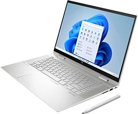 Laptop HP Envy X360 2-em-1 | 11º Processador Intel 4-Core i7-1195G7 | 15.6 FHD 1920x1080 Touch Display | 16GB DDR4 | 512 GB SSD | Teclado