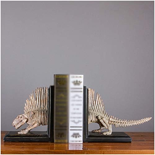 Dinosaur Bookends Livros Decorativa Rússica Decoração de Livra de Animal Decoração de Decoração Criano Criativo NONSKID