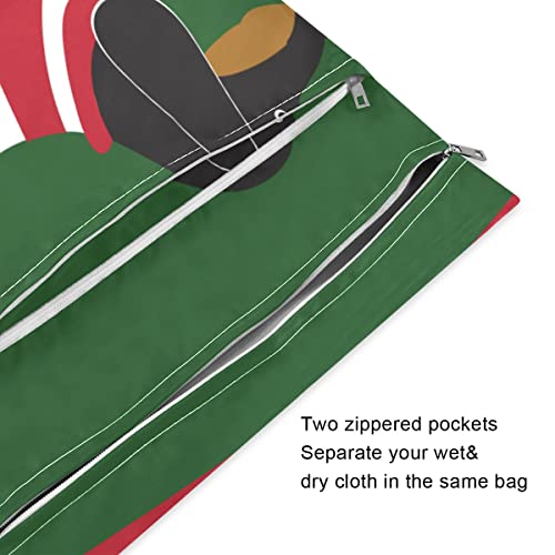 Dachshund Dachshund Saco de fraldas reutilizáveis ​​de fraldas reutilizáveis ​​para trajes de banho Organizador seco