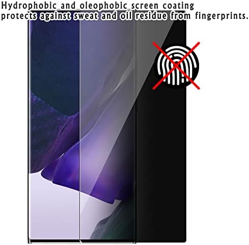 Protetor de tela de privacidade VAXSON, compatível com Acer KG271U BMIIPPX KG271UBMIIPPX 27 Adesivo de Protetores de Filme Anti -espião [vidro não temperado]